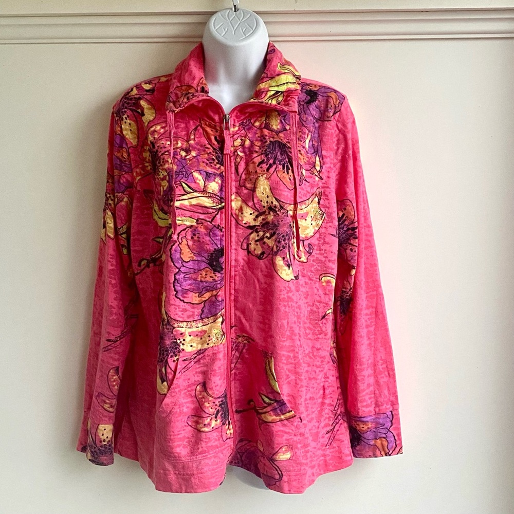 Three Hearts Zip Jacket